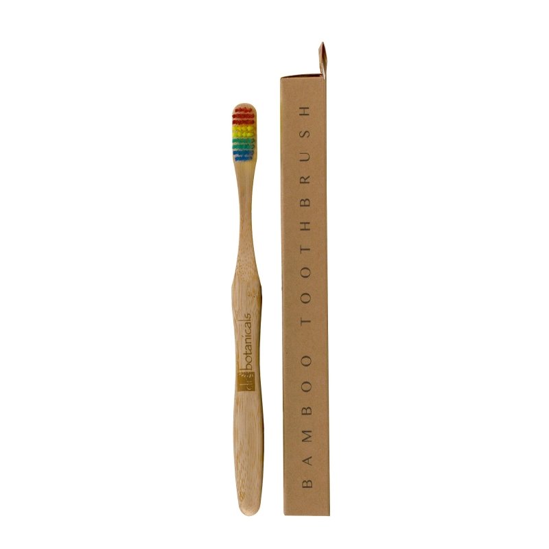 Bamboo Toothbrush Rainbow - Herbalshire Handmade Herbal Products