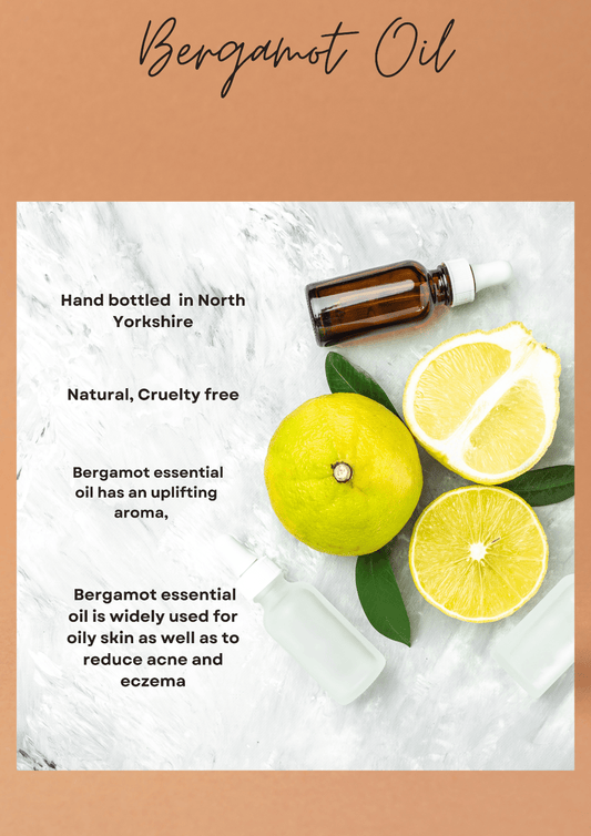 Bergamot Essential Oil (Citrus Bergamia) – 100% Pure & Natural Aromatherapy Oil - Herbalshire Handmade Herbal Products