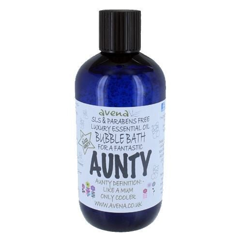 Best Auntie Gifts Bubble Bath 250ml Handmade Vegan - Herbalshire Handmade Herbal Products