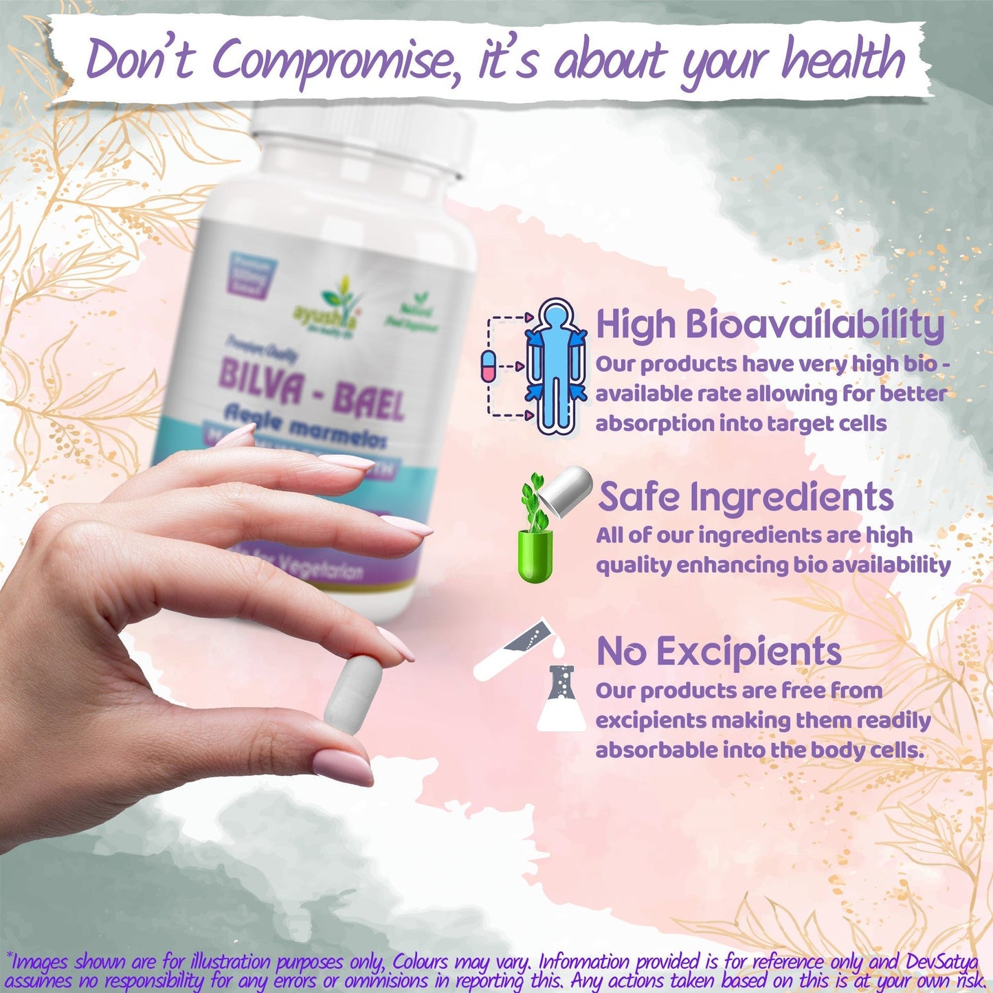 Bilva (Bael Leaf) Capsule - Herbalshire Handmade Herbal Products