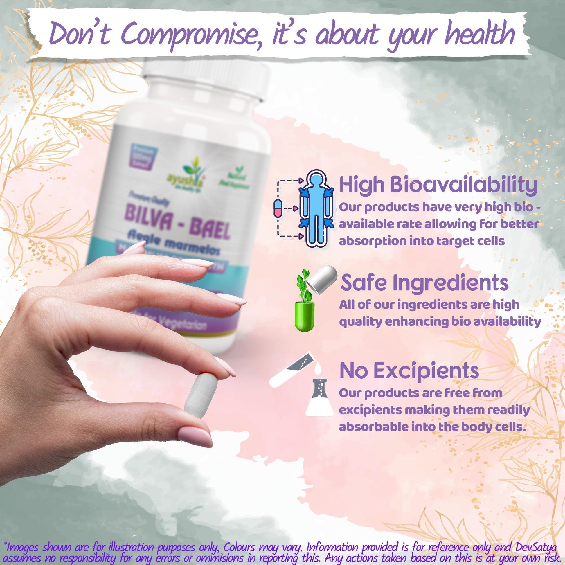 Bilva (Bael Leaf) Capsule - Herbalshire Handmade Herbal Products