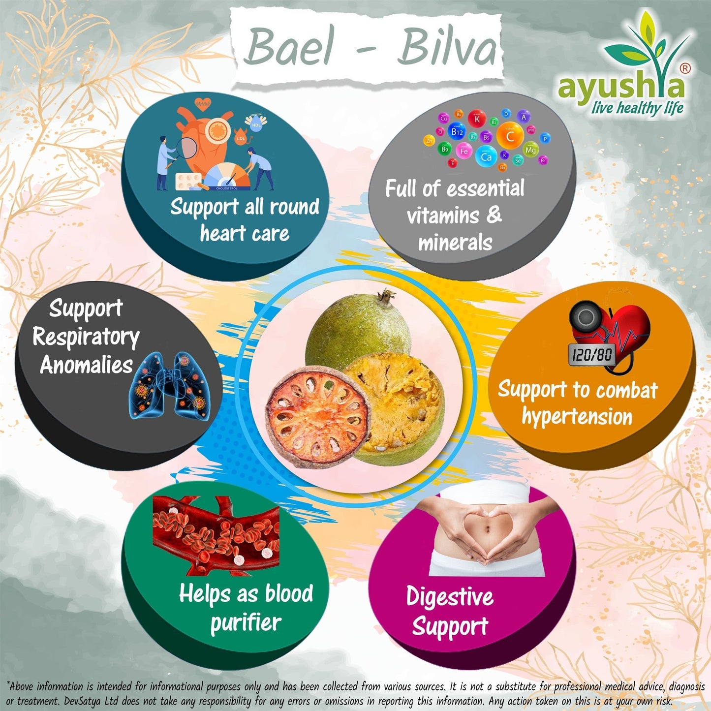 Bilva (Bael Leaf) Capsule - Herbalshire Handmade Herbal Products