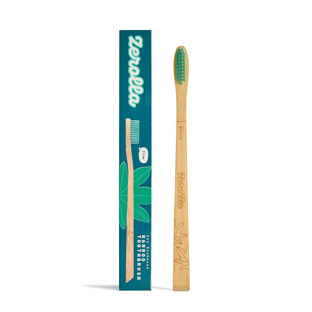 Bio - bristles Bamboo Toothbrush - Herbalshire Handmade Herbal Products