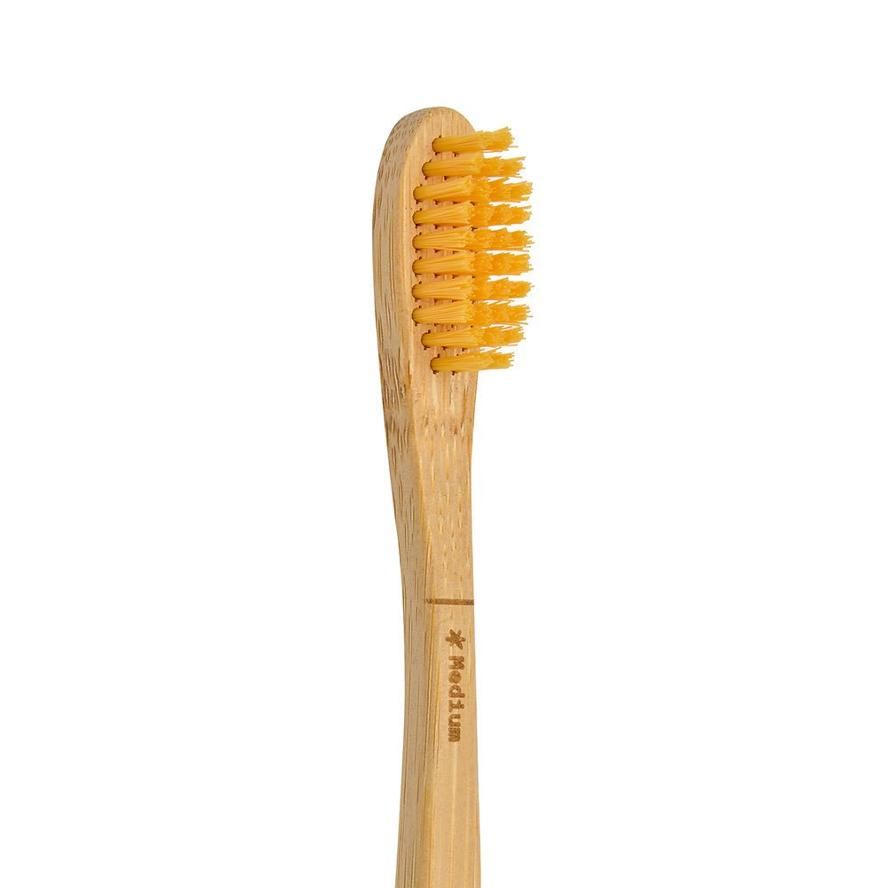 Bio - bristles Bamboo Toothbrush - Herbalshire Handmade Herbal Products