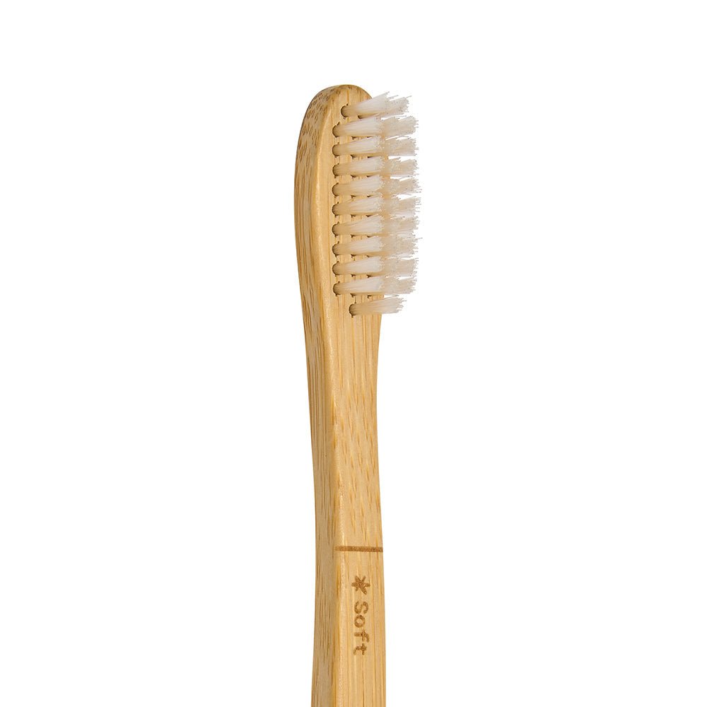 Bio - bristles Bamboo Toothbrush - Herbalshire Handmade Herbal Products