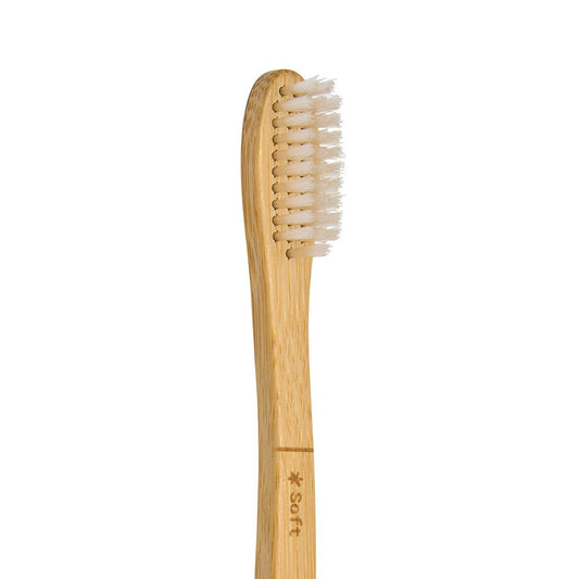 Bio - bristles Bamboo Toothbrush - Herbalshire Handmade Herbal Products