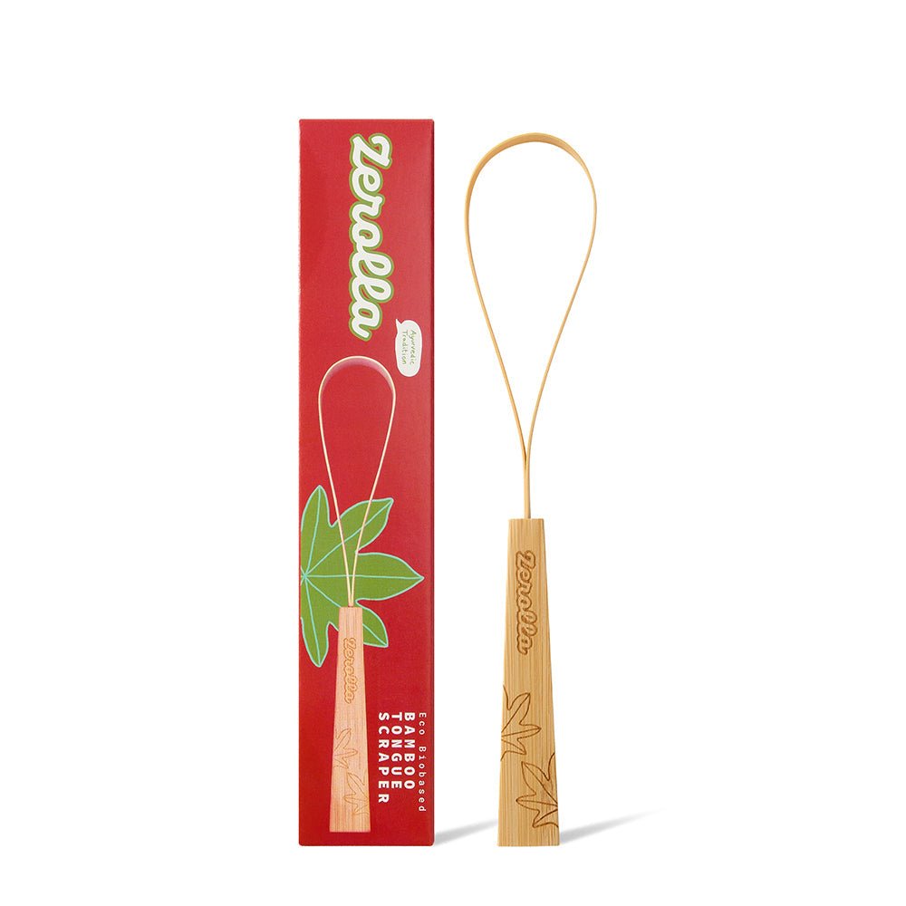 Biobased Bamboo Tongue Scraper - Herbalshire Handmade Herbal Products