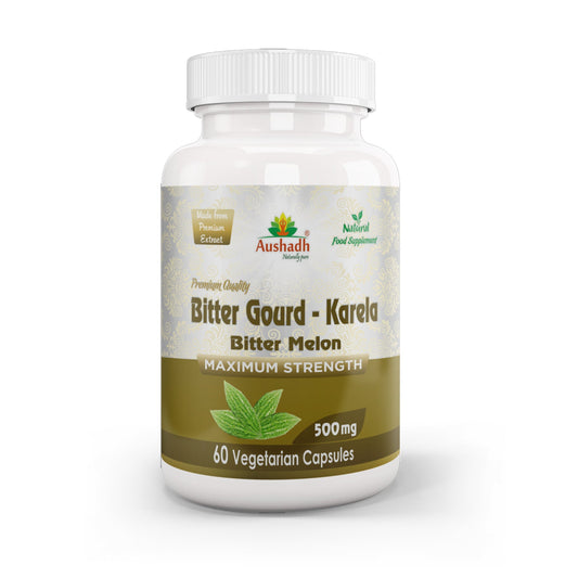 Bitter Gourd (Karela) Capsule - Herbalshire Handmade Herbal Products