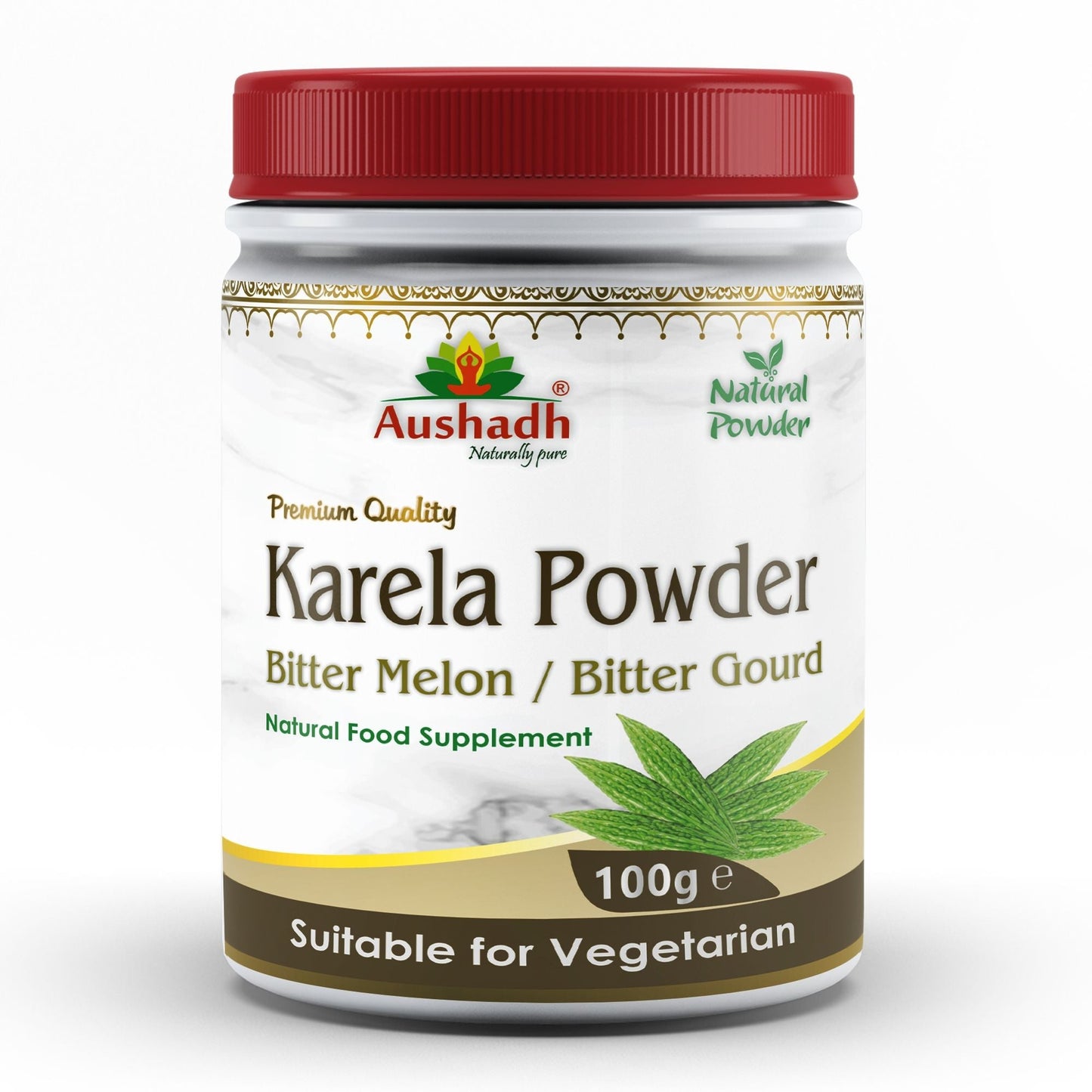 Bitter Gourd (Karela) Powder - Herbalshire Handmade Herbal Products