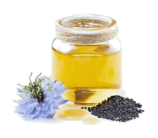 Black Cumin Seed Oil Nigella Sativa 100ml Pure Organic Cold Pressed Virgin - Herbalshire Handmade Herbal Products