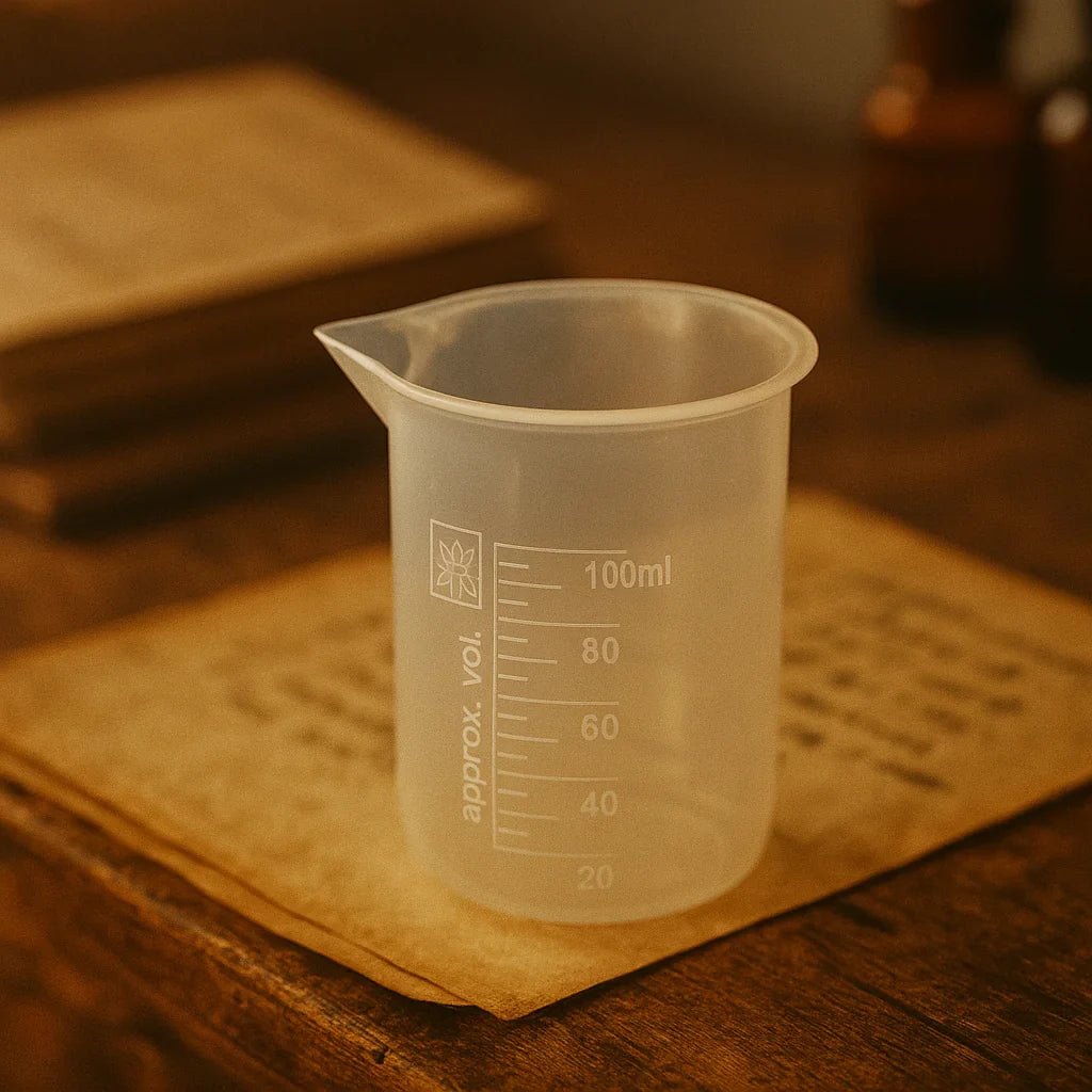 Blending Beaker Plastic - Herbalshire Handmade Herbal Products