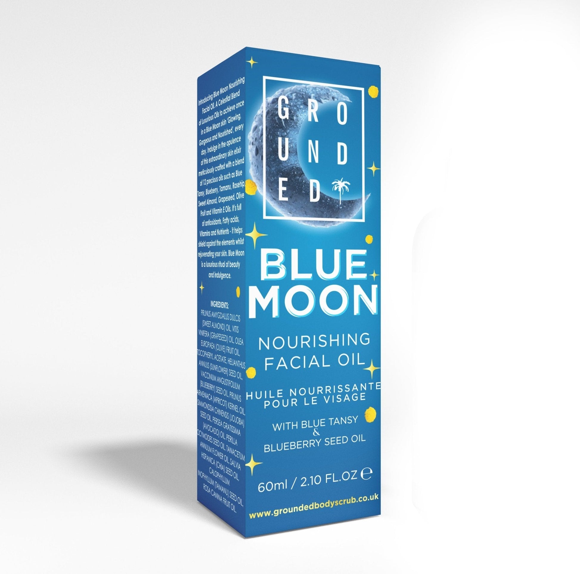 Blue Moon - Blueberry and Blue Tansy Luxe Facial Oil - Herbalshire Handmade Herbal Products