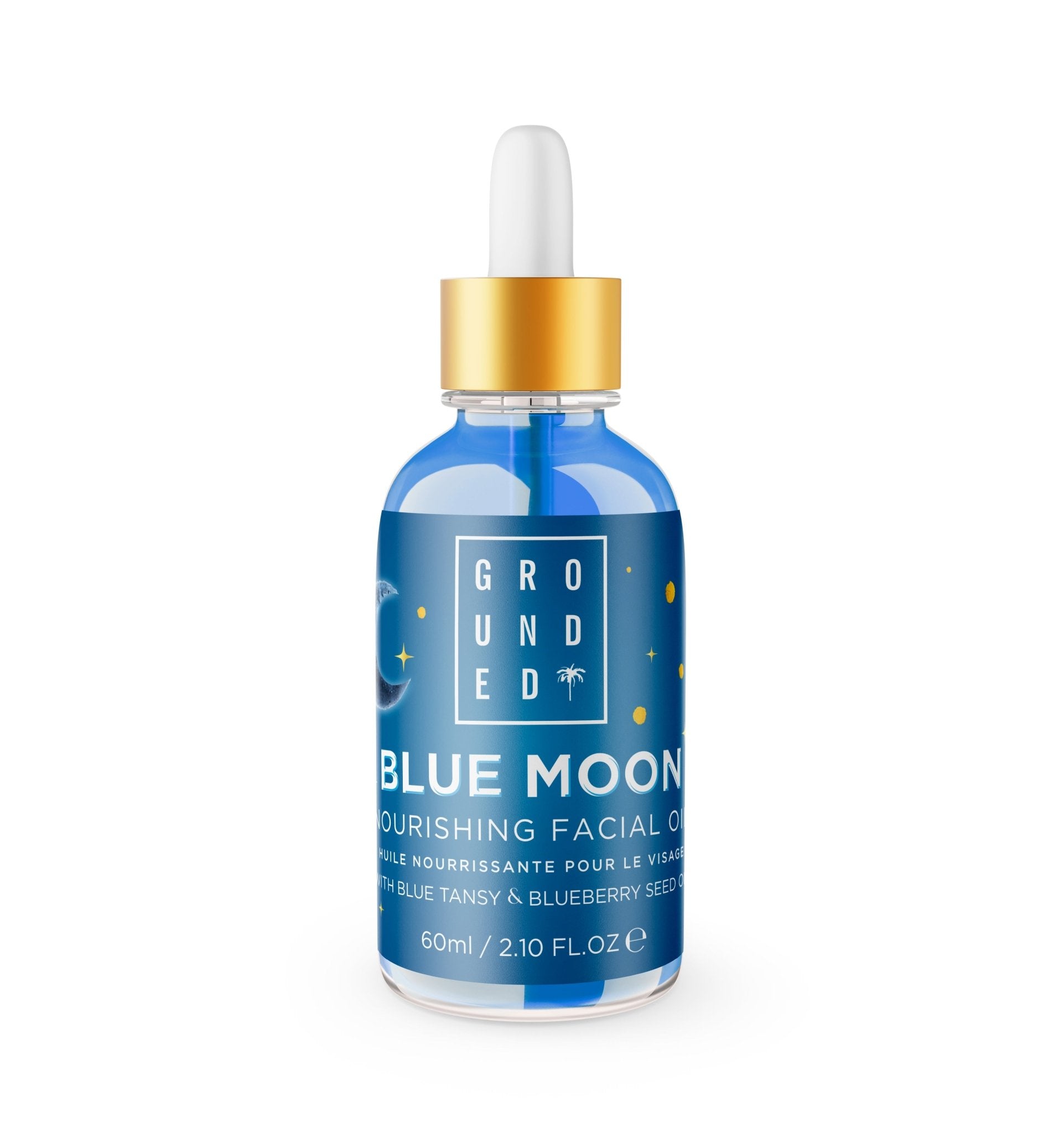 Blue Moon - Blueberry and Blue Tansy Luxe Facial Oil - Herbalshire Handmade Herbal Products