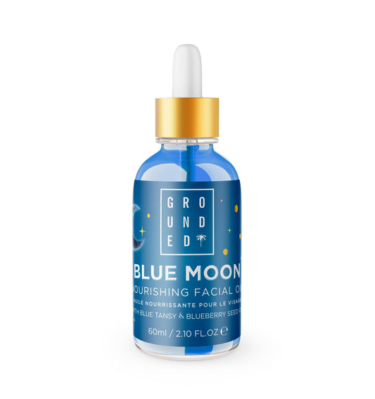 Blue Moon - Blueberry and Blue Tansy Luxe Facial Oil - Herbalshire Handmade Herbal Products