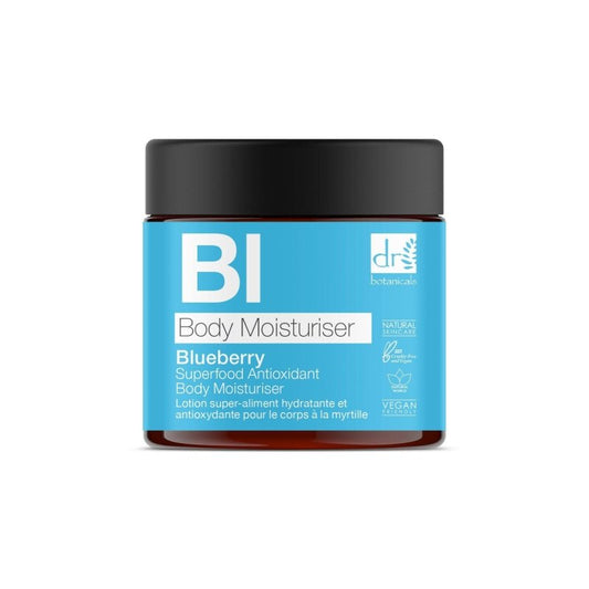 Blueberry Superfood Antioxidant Body Moisturiser 60ml - Herbalshire Handmade Herbal Products