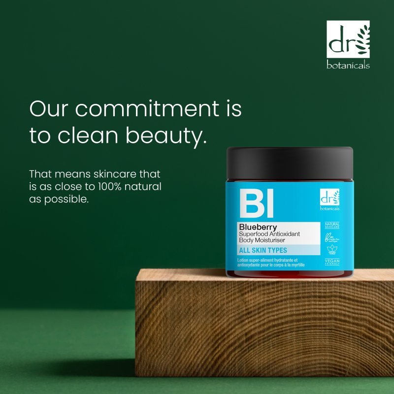 Blueberry Superfood Antioxidant Body Moisturiser 60ml - Herbalshire Handmade Herbal Products