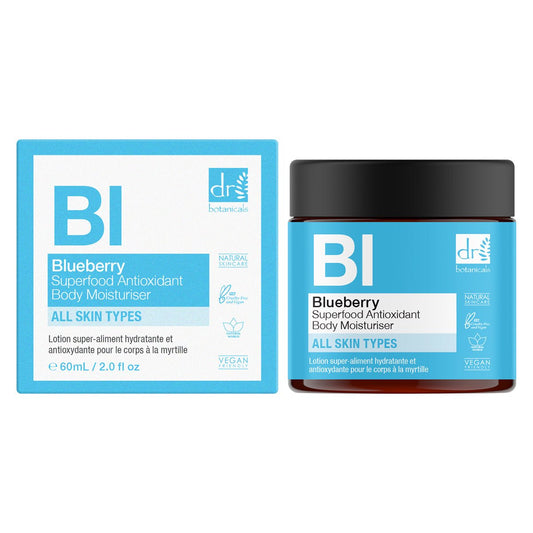 Blueberry Superfood Antioxidant Body Moisturiser Duo - Herbalshire Handmade Herbal Products