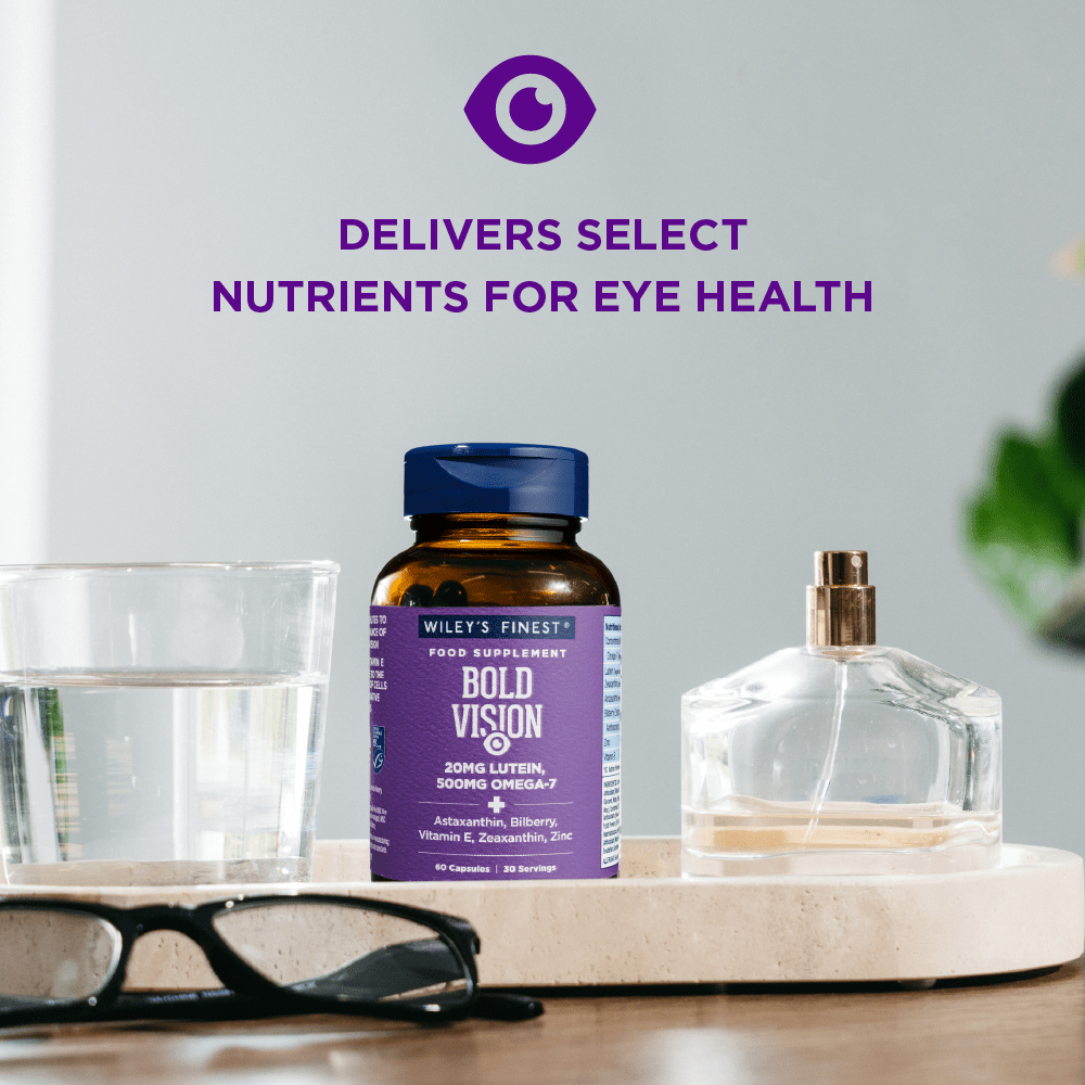 BOLD VISION Omega - 7 Fish Oil Capsules - Herbalshire Handmade Herbal Products
