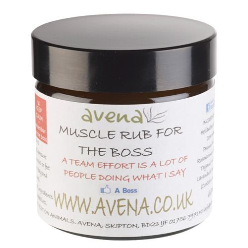 Bosses Muscle Rub - Handmade in Yorkshire with Natural Ingredients - Herbalshire Handmade Herbal Products