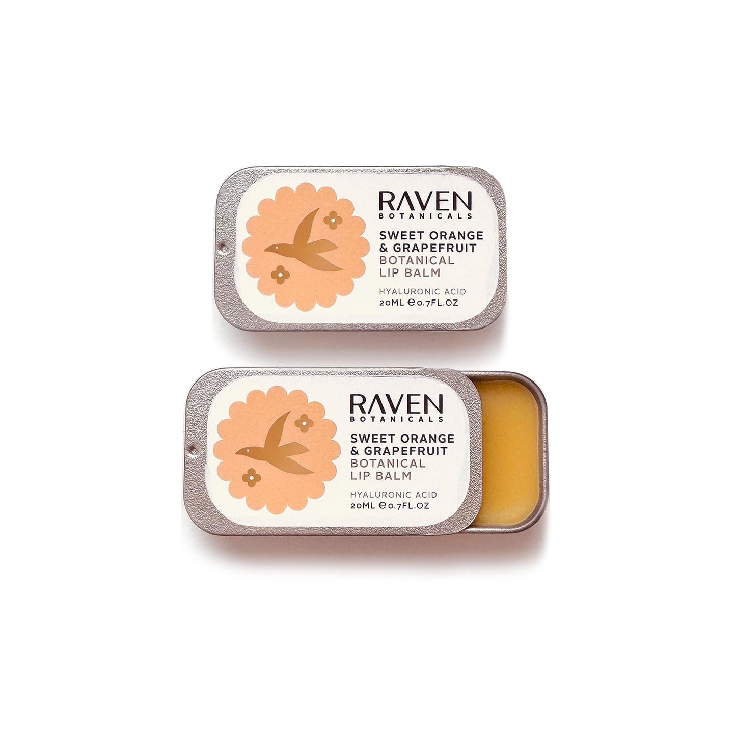 Botanical Lip Balm - Sweet Orange & Grapefruit - Herbalshire Handmade Herbal Products