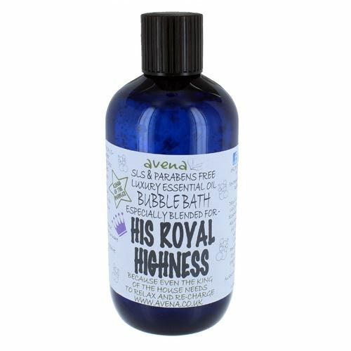 Bubble Bath - Natural Product - His Royal Highness - Organic Base - Luxurious - Herbalshire Handmade Herbal Products