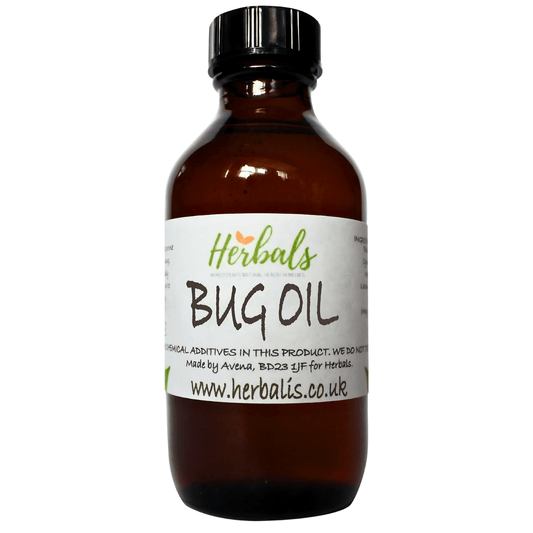 Bug Oil Natural Insect Repellent Citronella Peppermint Lavender Vegan & Handmade - Herbalshire Handmade Herbal Products