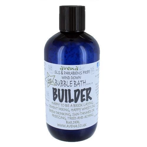 Builder’s Bubble Bath – Deep Foam Cleaning Soak with Ylang Ylang – 250ml Vegan - Herbalshire Handmade Herbal Products