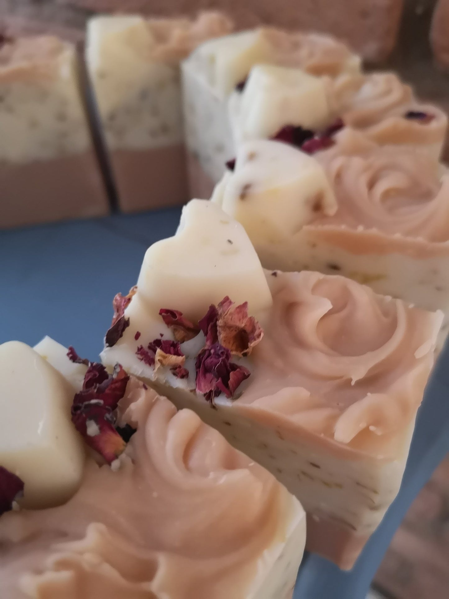 Calendula Rose Vegan Soap - Herbalshire Handmade Herbal Products