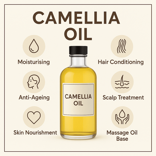 Hydrate & Renew - Camellia Oil Anti-Ageing Moisturiser - Herbalshire Handmade Herbal Products