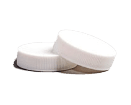 Cap, White PP Wadless lids for 15ml Clear Glass Jar - Herbalshire Handmade Herbal Products