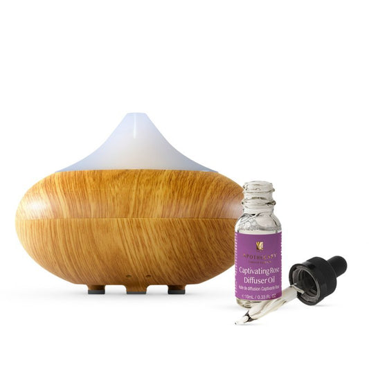 Captivating Rose Diffuser Kit - Herbalshire Handmade Herbal Products