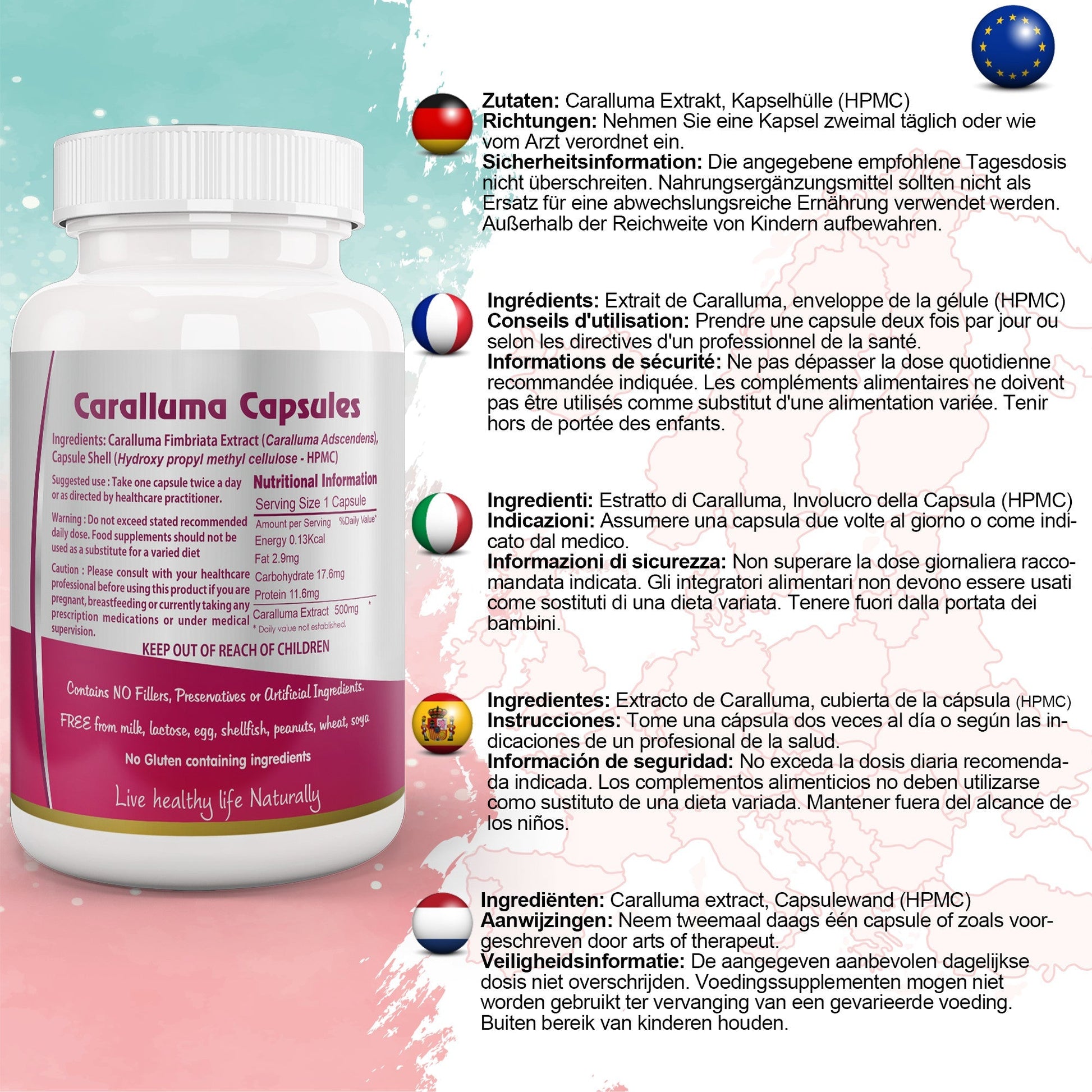 Caralluma Fimbriata Capsule - Herbalshire Handmade Herbal Products