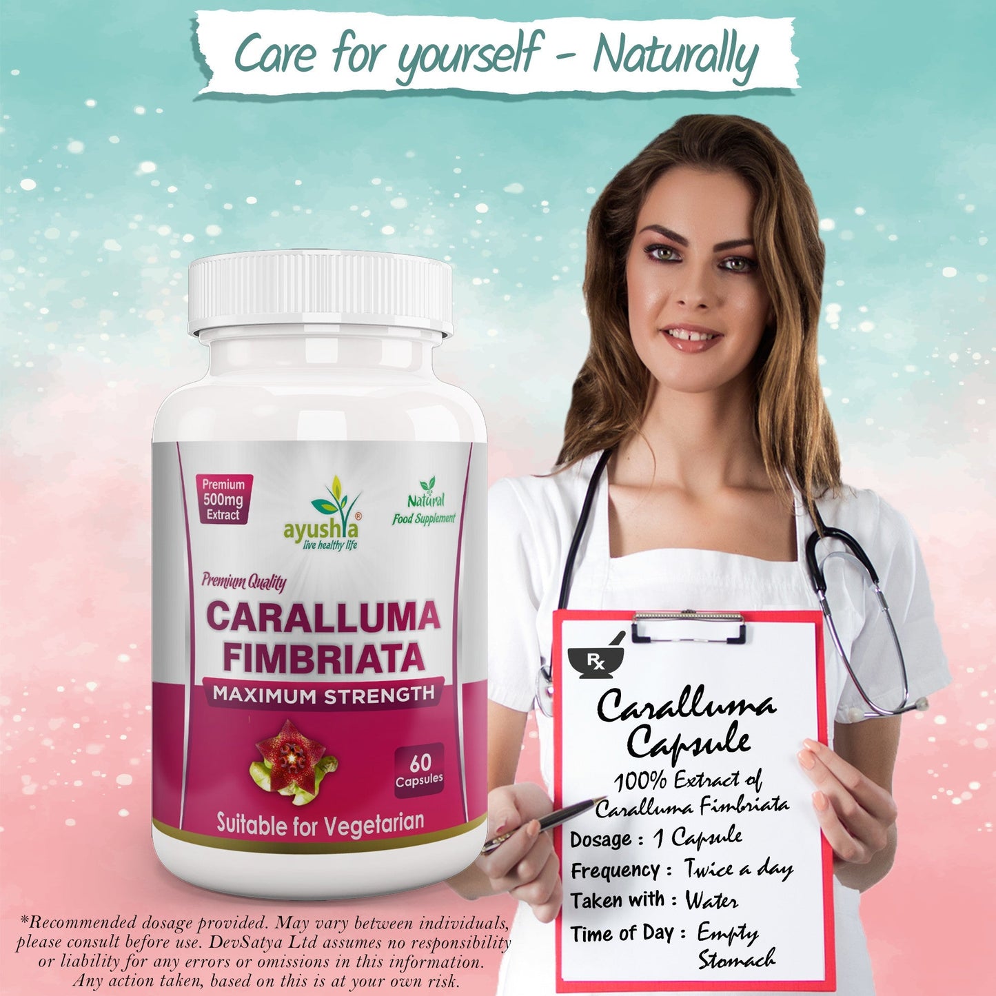 Caralluma Fimbriata Capsule - Herbalshire Handmade Herbal Products
