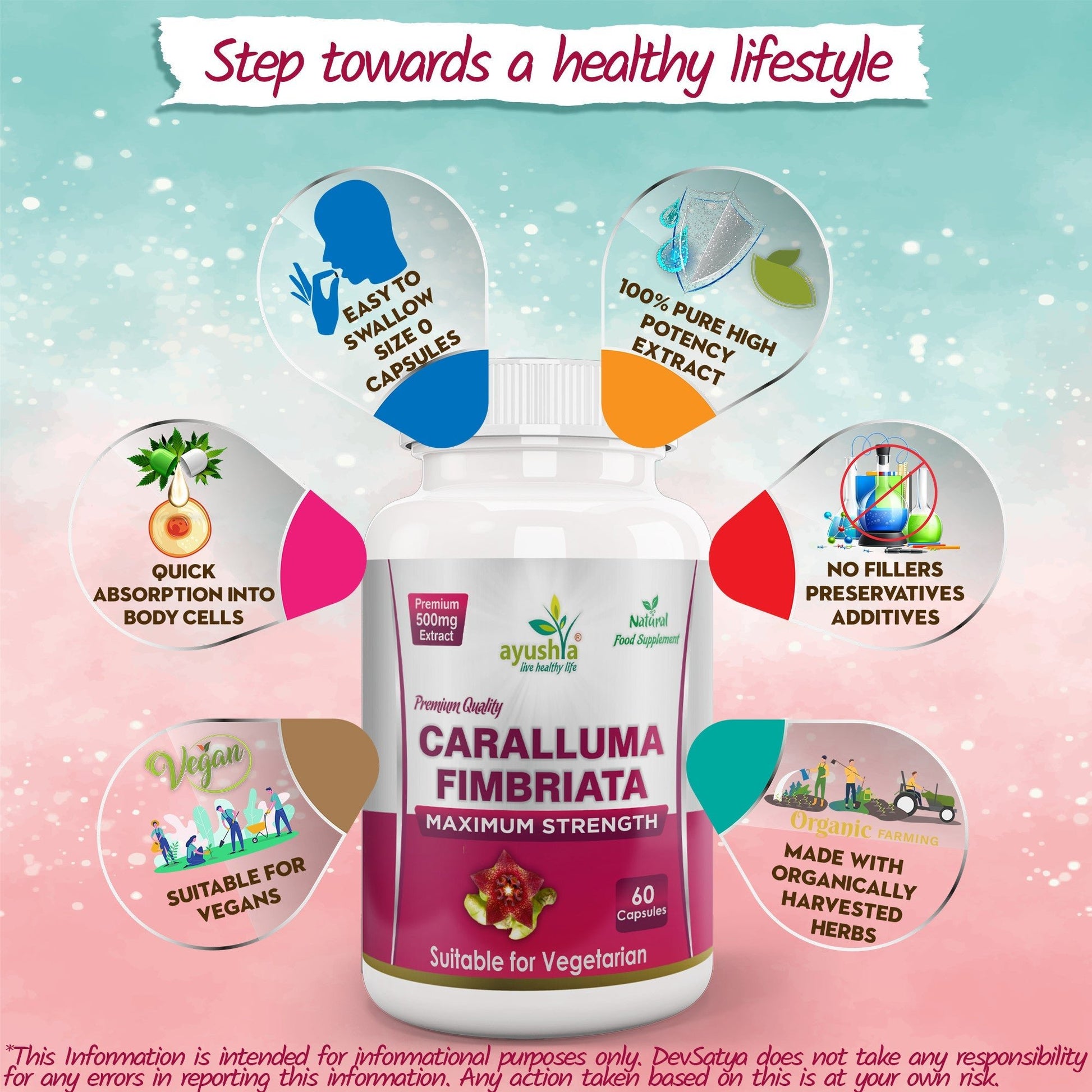 Caralluma Fimbriata Capsule - Herbalshire Handmade Herbal Products