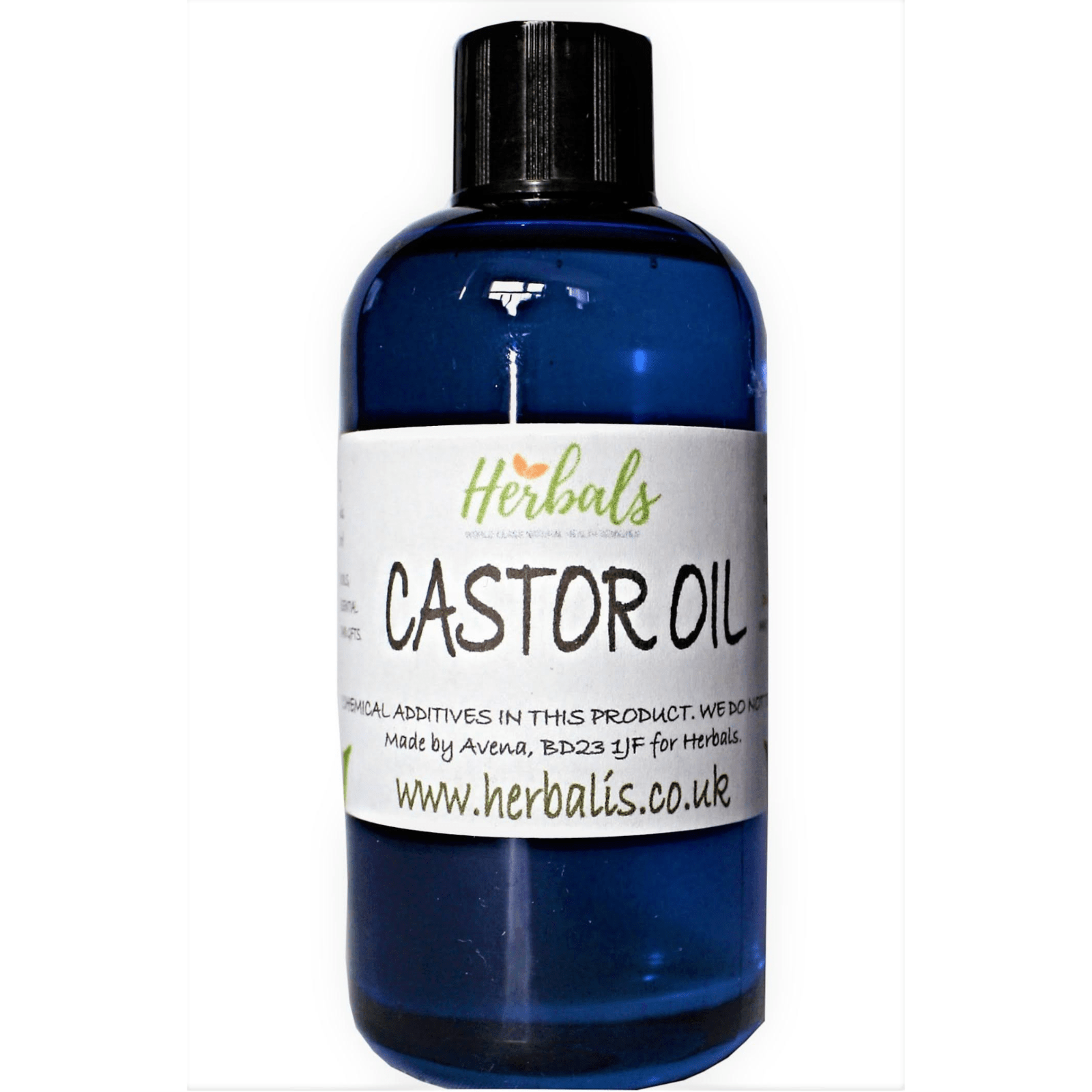 Castor Oil Cold Pressed – Skin & Hair Growth Care Natural Carrier Oil UK Made - Herbalshire Handmade Herbal Products