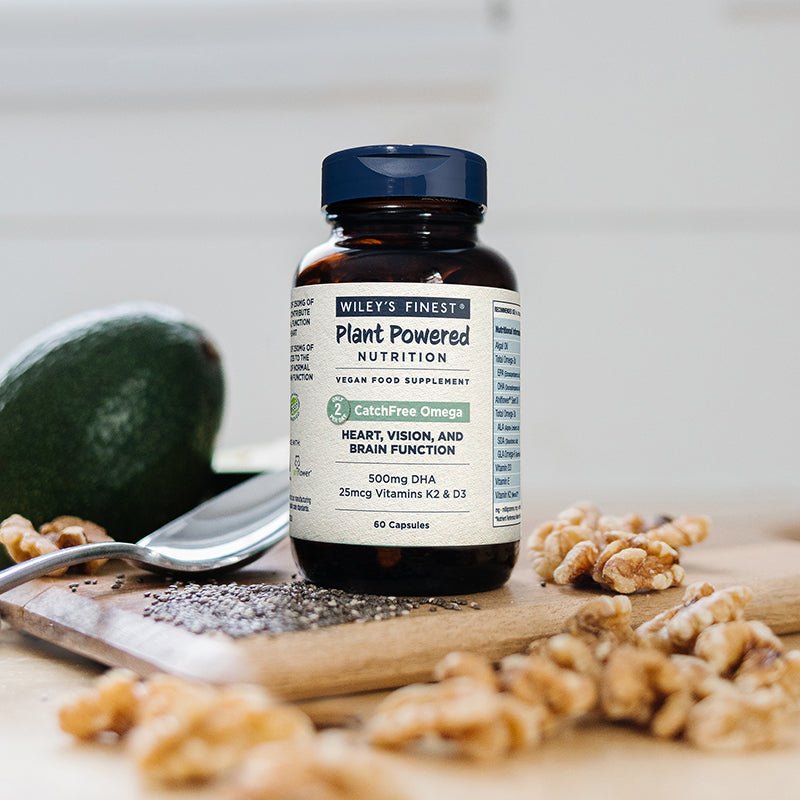 CATCHFREE OMEGA Vegan Omega - 3 Capsules - Herbalshire Handmade Herbal Products