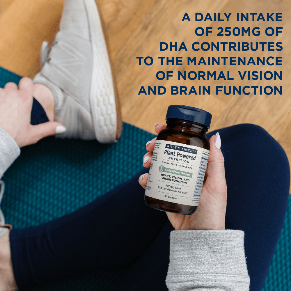 CATCHFREE OMEGA Vegan Omega - 3 Capsules - Herbalshire Handmade Herbal Products