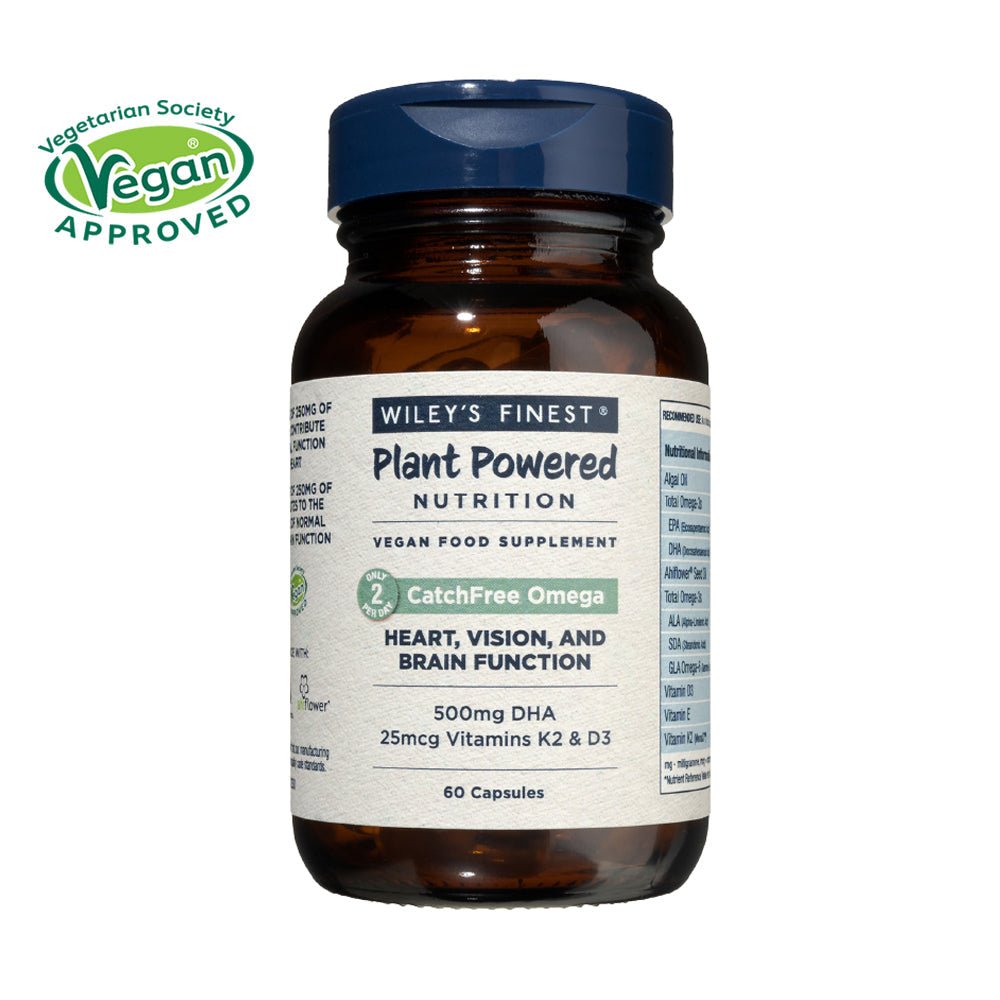 CATCHFREE OMEGA Vegan Omega - 3 Capsules - Herbalshire Handmade Herbal Products