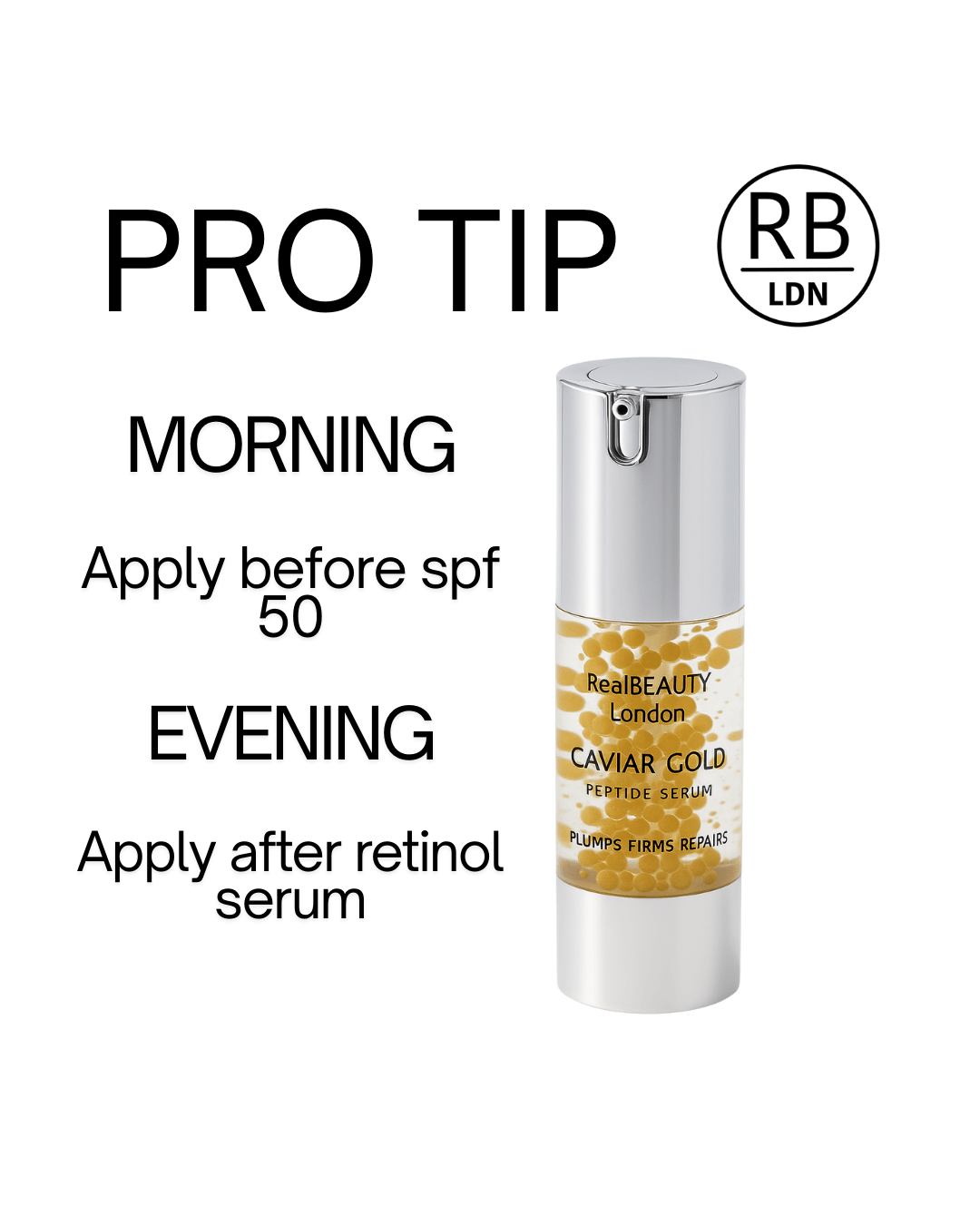 Caviar Gold Peptide Face Serum - Herbalshire Handmade Herbal Products