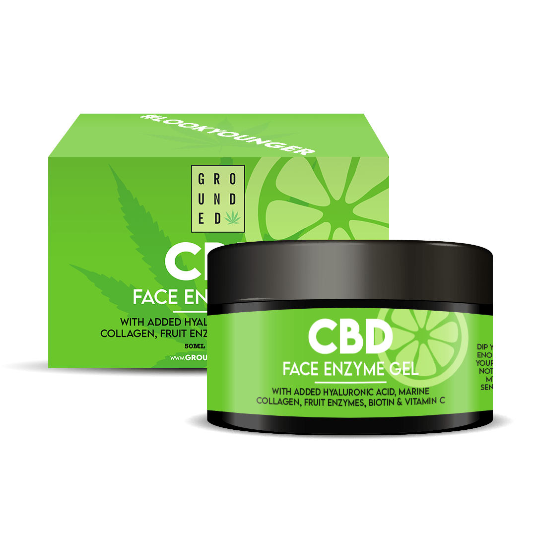 CBD Enzyme Night Gel - Face and Body (50ml) - Herbalshire Handmade Herbal Products