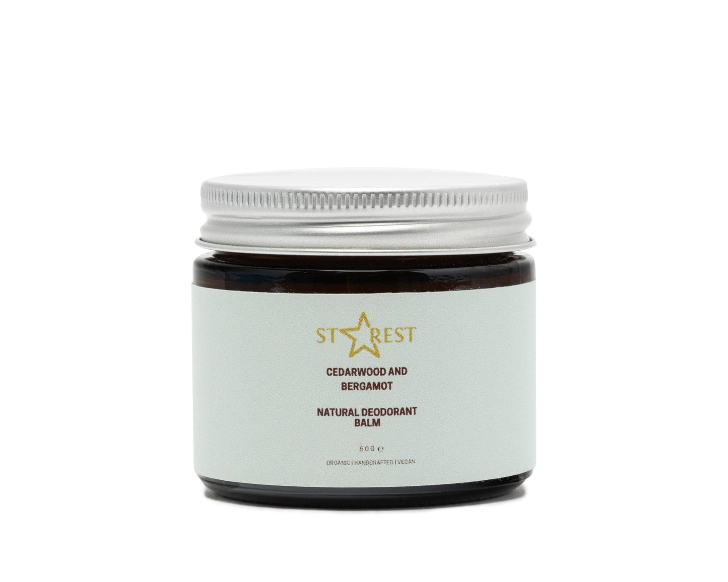 Cedarwood and Bergamot Deodorant Balm - Herbalshire Handmade Herbal Products