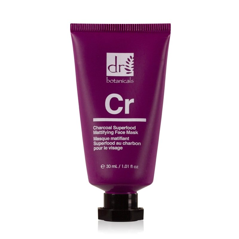 Charcoal Superfood Mattifying Face Mask 30ml - Herbalshire Handmade Herbal Products