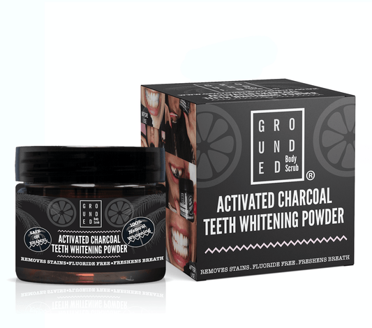 Charcoal Teeth Whitening Powder - Herbalshire Handmade Herbal Products