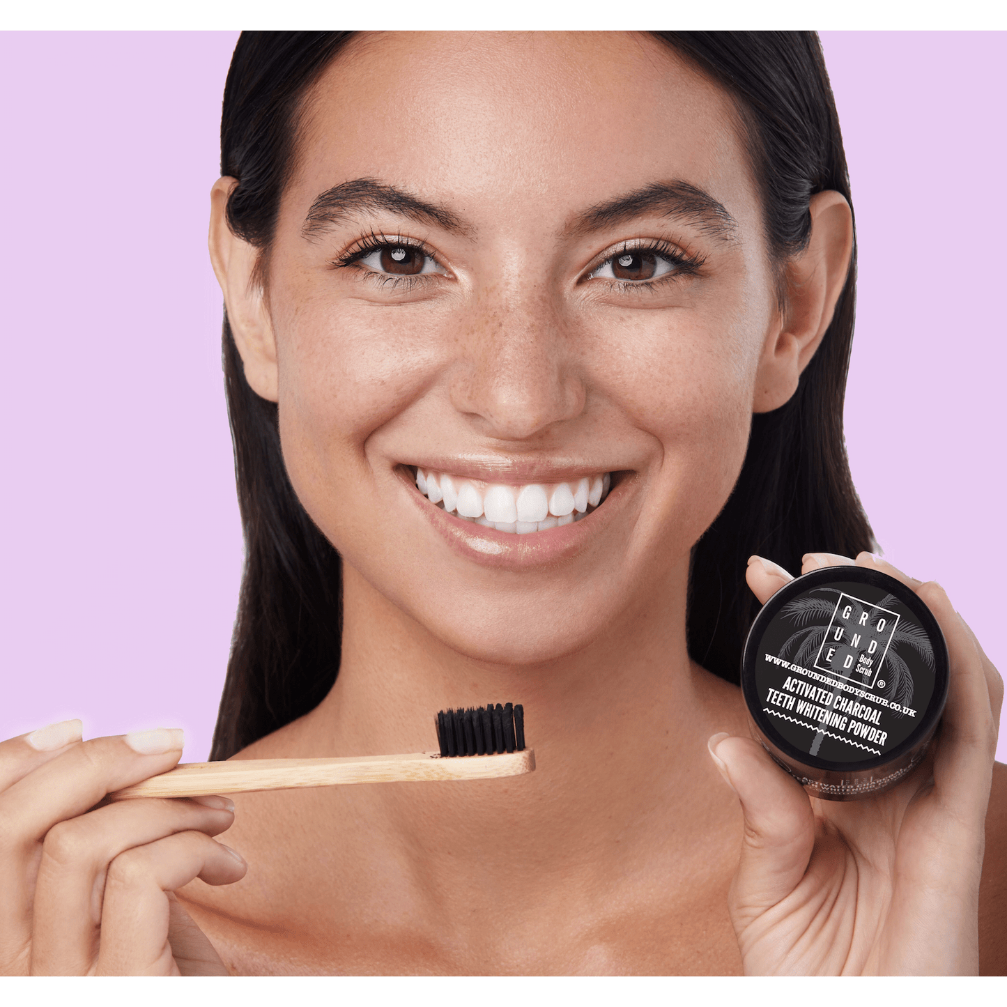 Charcoal Teeth Whitening Powder - Herbalshire Handmade Herbal Products