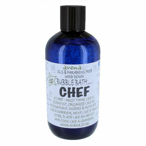 Chef’s Gift Bubble Bath Natural Product Organic Base Luxurious Present - Herbalshire Handmade Herbal Products