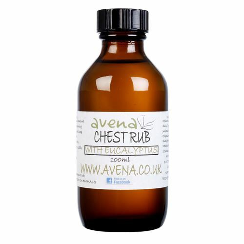 Chest Rub Oil Eucalyptus - Winter Warmer Natural Herbal Formula - Herbalshire Handmade Herbal Products