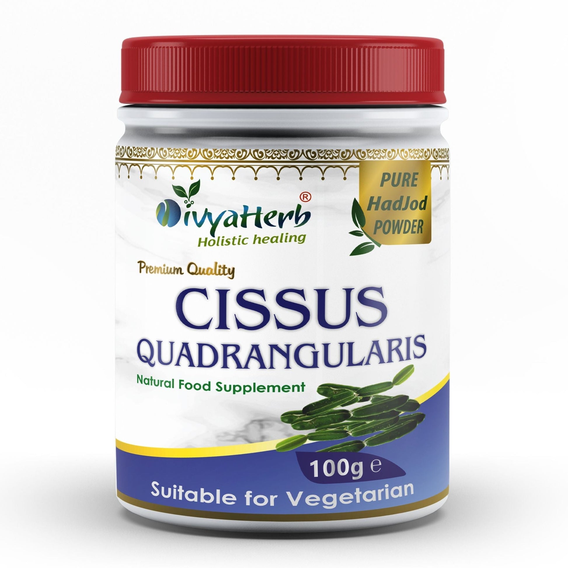 Cissus Quadrangularis Powder - Herbalshire Handmade Herbal Products