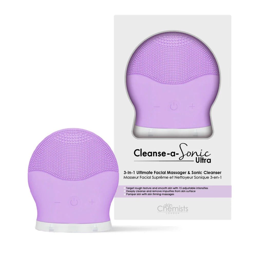 Cleanse - A - Sonic Cleansing Device (PURPLE) - Herbalshire Handmade Herbal Products