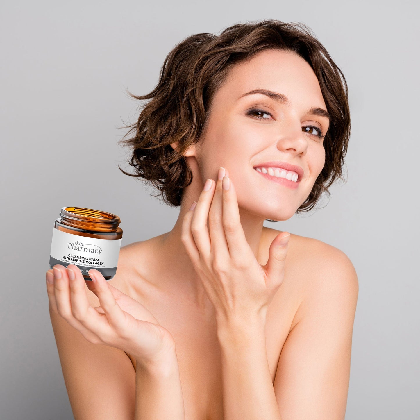 Cleansing Balm with Marine Collagen 120ml - Herbalshire Handmade Herbal Products