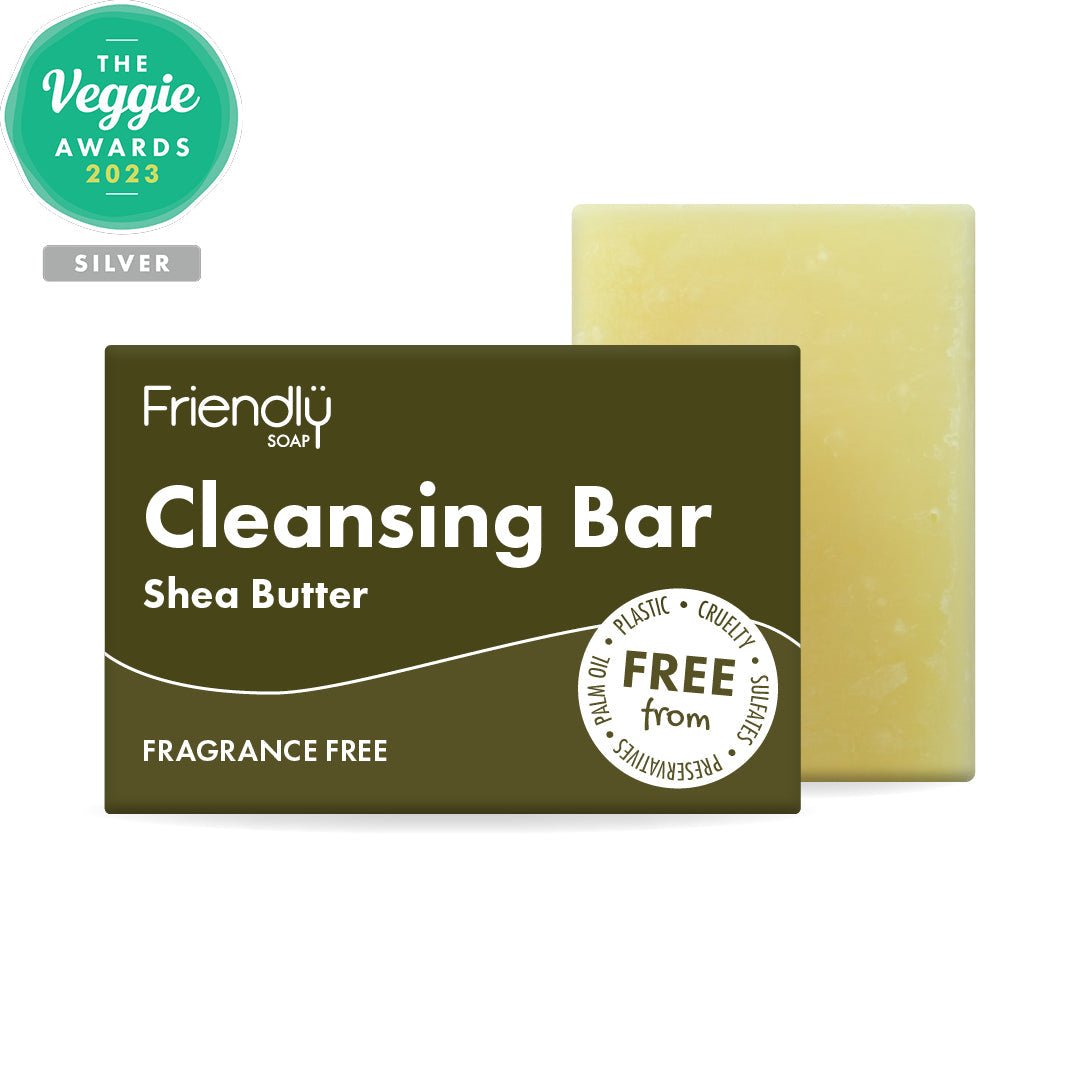 Cleansing Bar - Shea Butter - Fragrance - free - Herbalshire Handmade Herbal Products